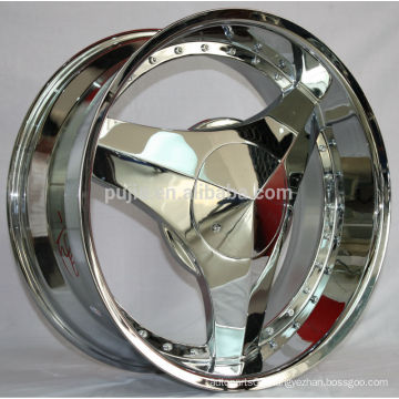 Replica silver alloy wheel for brand car